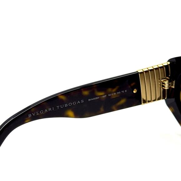 New! BVLGARI Sunglasses Tubogas BV40050I 52F, Authentic main image 6